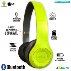 Headphone Bluetooth ST-P47 Starmega - Verde